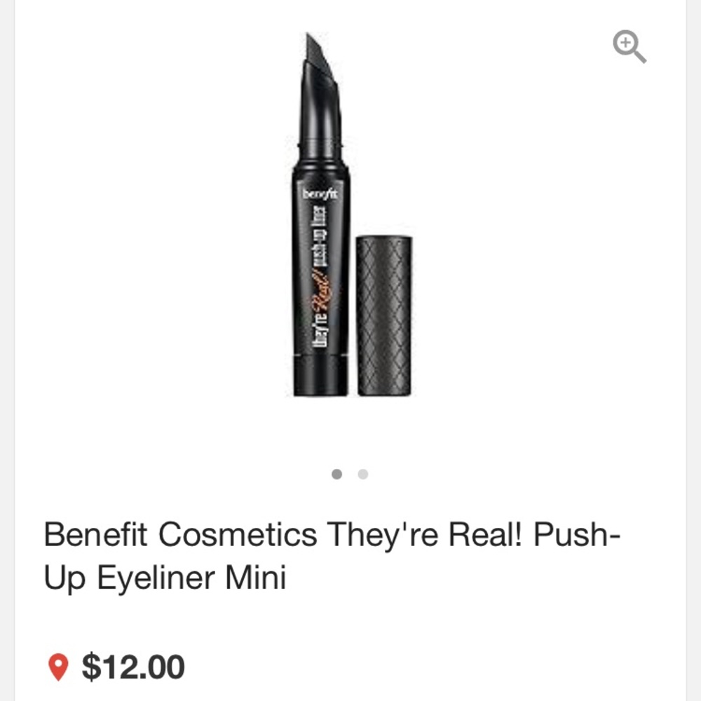 NEW Benefit they’re real! Push-up liner mini